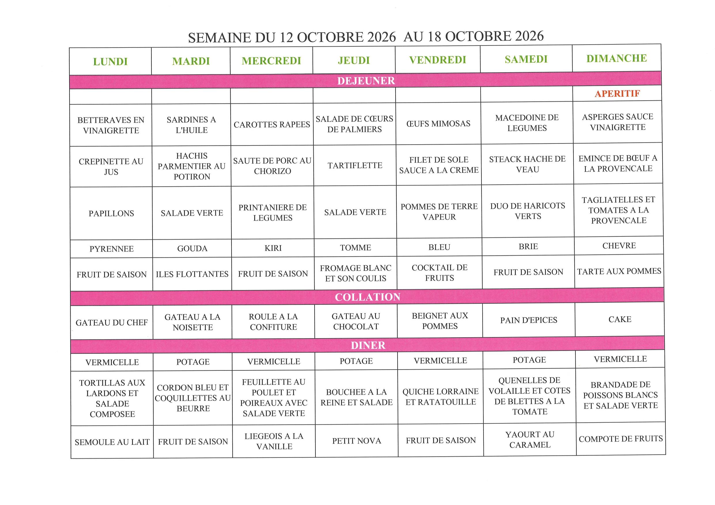 MENU S42 01